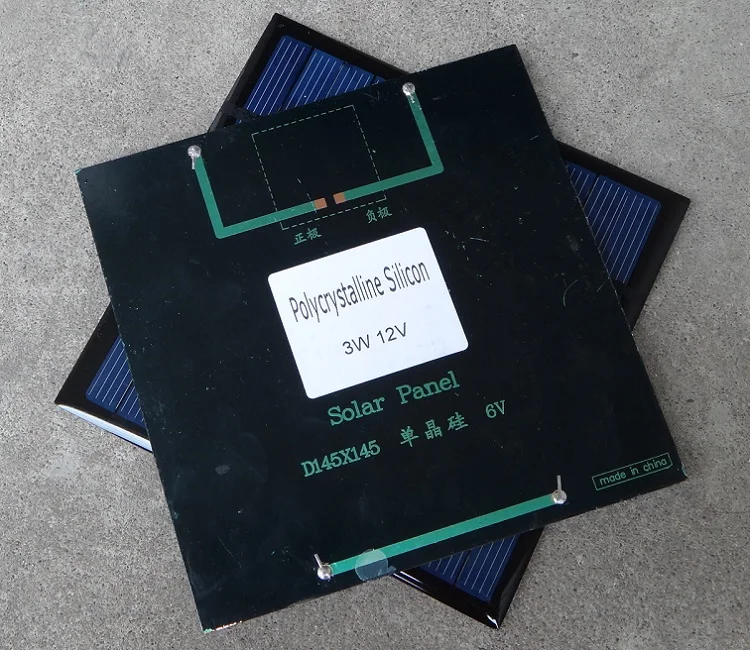 Качественная 3 Вт 12В 250 мАч солнечная панель поликристаллического кремния эпоксидная мини солнечная батарея для DIY