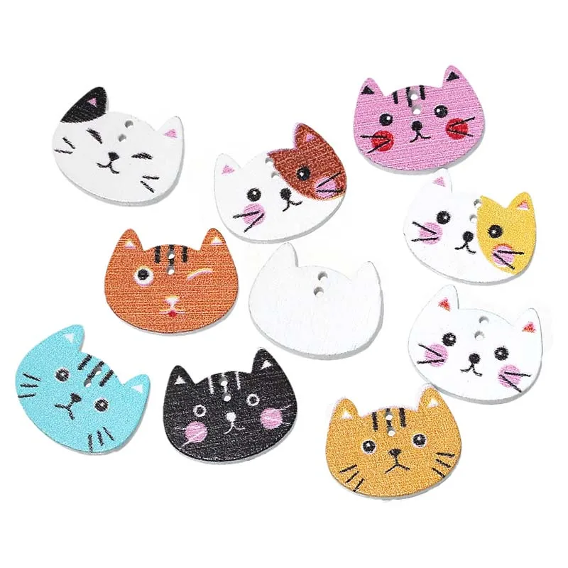 

Cute cartoon car cat guitar bird butterfly animal shape Wooden Buttons FOR craft DIY baby apparel accessories