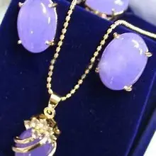 Благородство удача женский очаровательный кулон из александрита ожерелье серьги кольцо набор серебро-ювелирные изделия