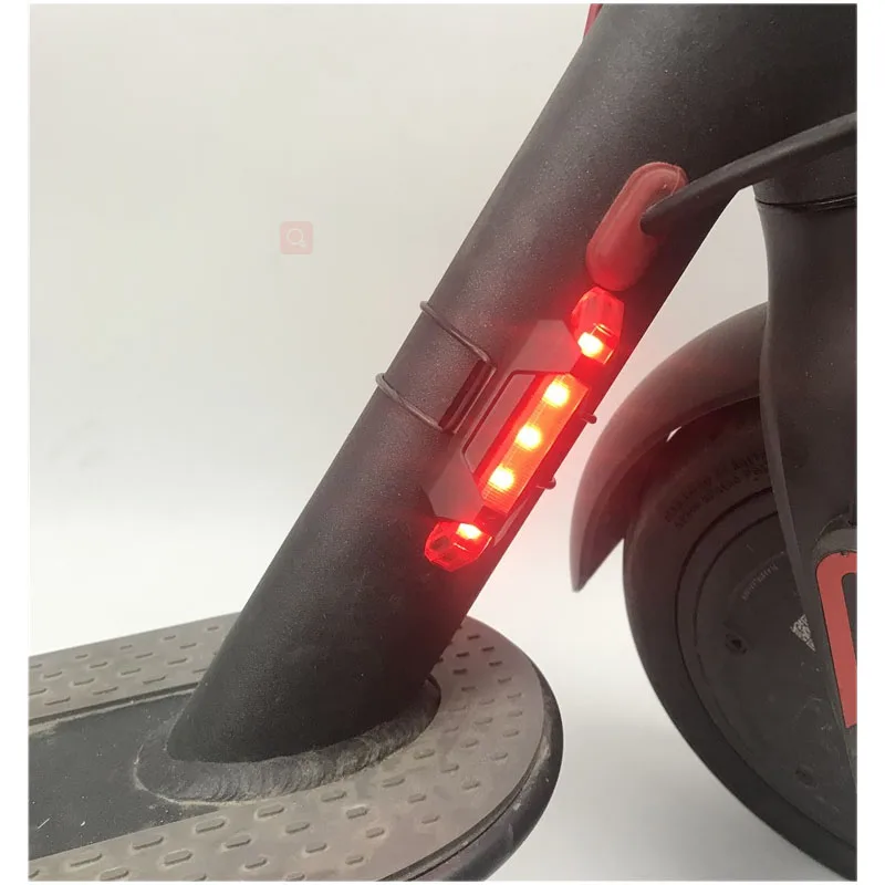 

XIAOMI mijia m365 Scooter Shine Warning LED Strip Flashlight Bar Lamp Night Cycling Safety Decorative Light m365 Sticker parts