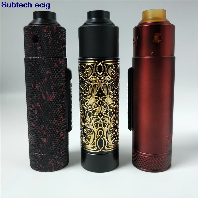 Новейший механический мод purg slam piece с комплектом электронных сигарет SHOT RDA 30 мм 18350