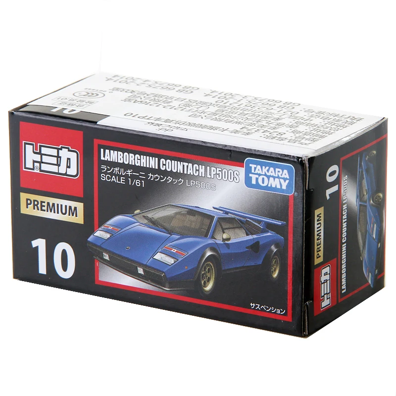 Takara Tomy Tomica Premium 10 Lamborghini обратного отсчета LP500S 1/61 металлическая литая под давлением модель автомобиля