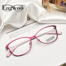 Женские дизайнерские очки по рецепту, оптическая оправа, супер светильник, очки кошачий глаз, винтажные стильные очки для девушек 9170