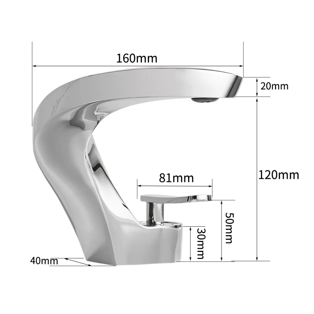Basin Faucet Bathroom Sink Faucet Black Taps Basin Faucet Mixer Single Handle Hole Deck Wash Hot Cold Mixer Tap Crane 9520L