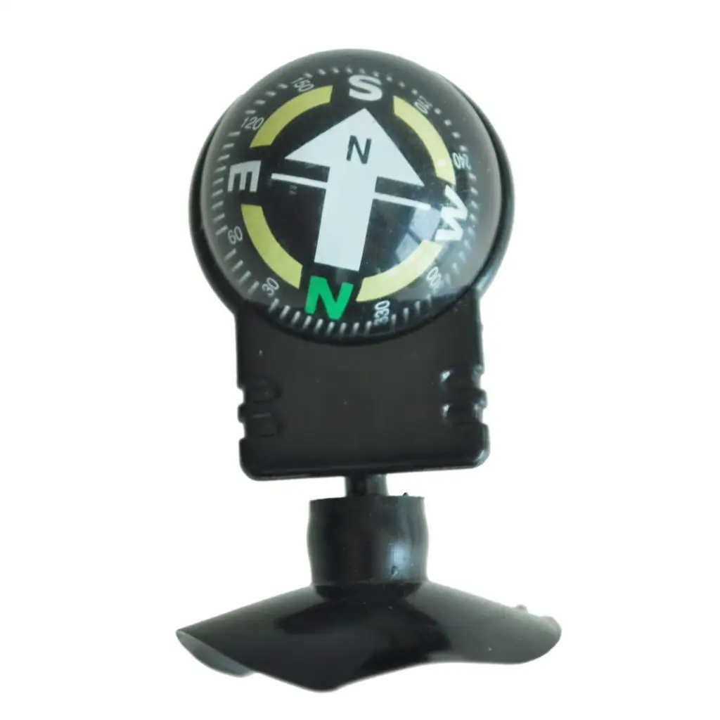 SZ-LGFM-Compass Dashboard Dash Mount Navigation Car Boat Truck Suction Black