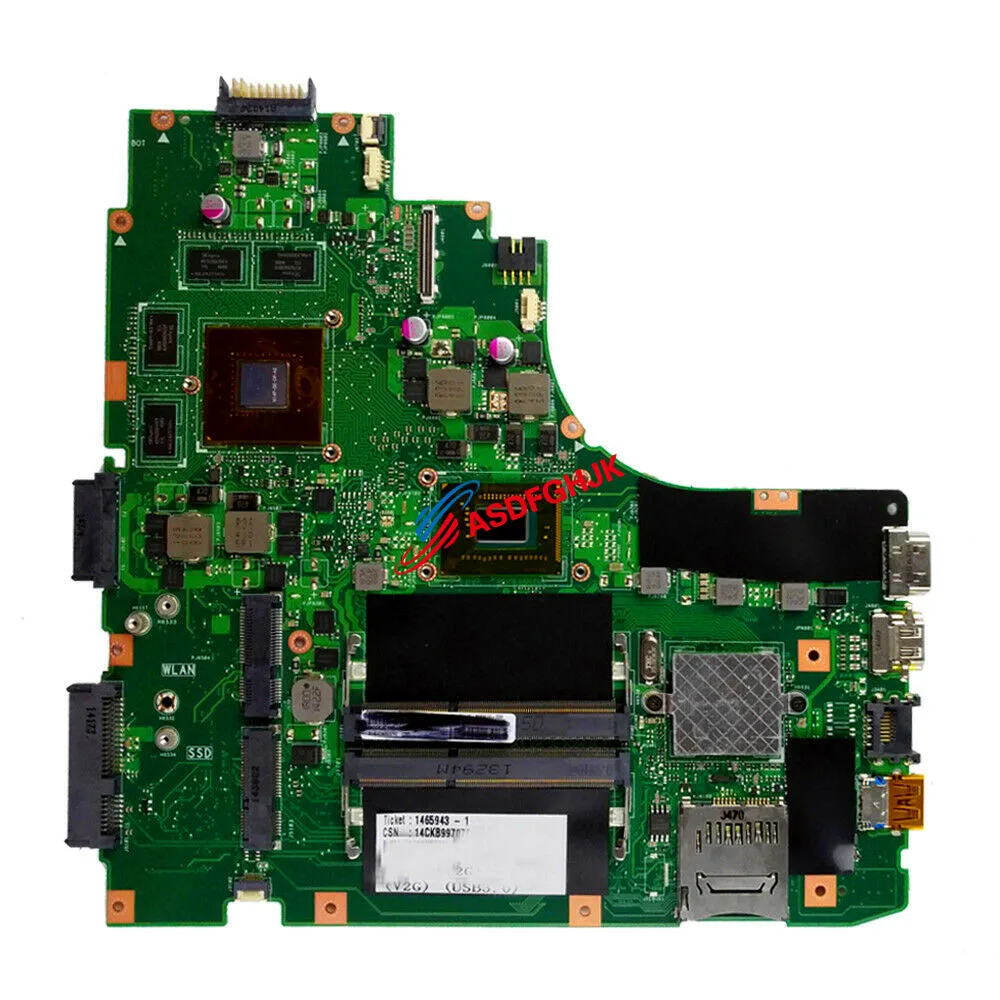 

For ASUS S46C E46C A46C K46CB K46CM Motherboard W/ i3-2365U GT740M V2G Mainboard 100% TESED OK