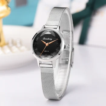 

New Female Watch Explosion Sale in 2019 Personality Fashion Net with Suartz Watch Hot