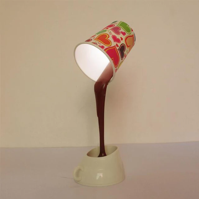 Creative Usb Battery 8 LED DIY Cup Table Desk Lamp Home Romantic Novelty Coffee Night Light Creative Usb Battery 8 LED DIY Cup Table Desk Lamp Home Romantic Novelty Coffee Night Light