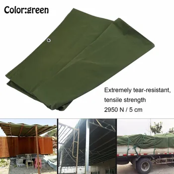 

3x4M Outdoor Protective Against Water UV Radiation Tear-Resistant PE Tarpaulin Ground Sheet Cover For Camping Fishing Gardening
