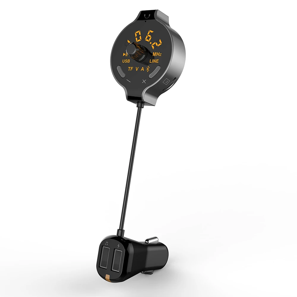 Новинка fm передатчик Bluetooth Автомобильный MP3 плеер легко установить двойной USB