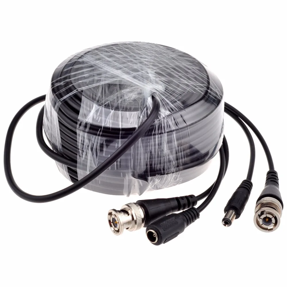 AZISHN CCTV BNC Power/video Cable 5M/10M/15M/20M/30M/40M/50M CCTV Cable Video Output DC Plug Cable for AHD/Analog cctv camera AZISHN CCTV BNC Power/video Cable 5M/10M/15M/20M/30M/40M/50M CCTV Cable Video Output DC Plug Cable for AHD/Analog cctv camera