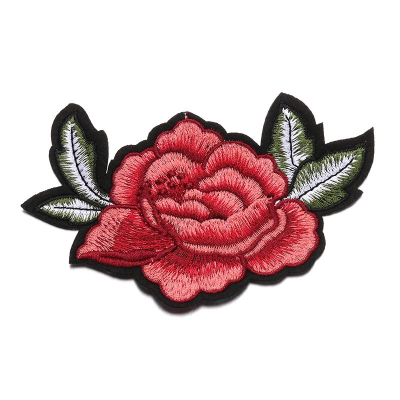 The New 1pcs Flower embroidery Patches For Clothing Iron decorative