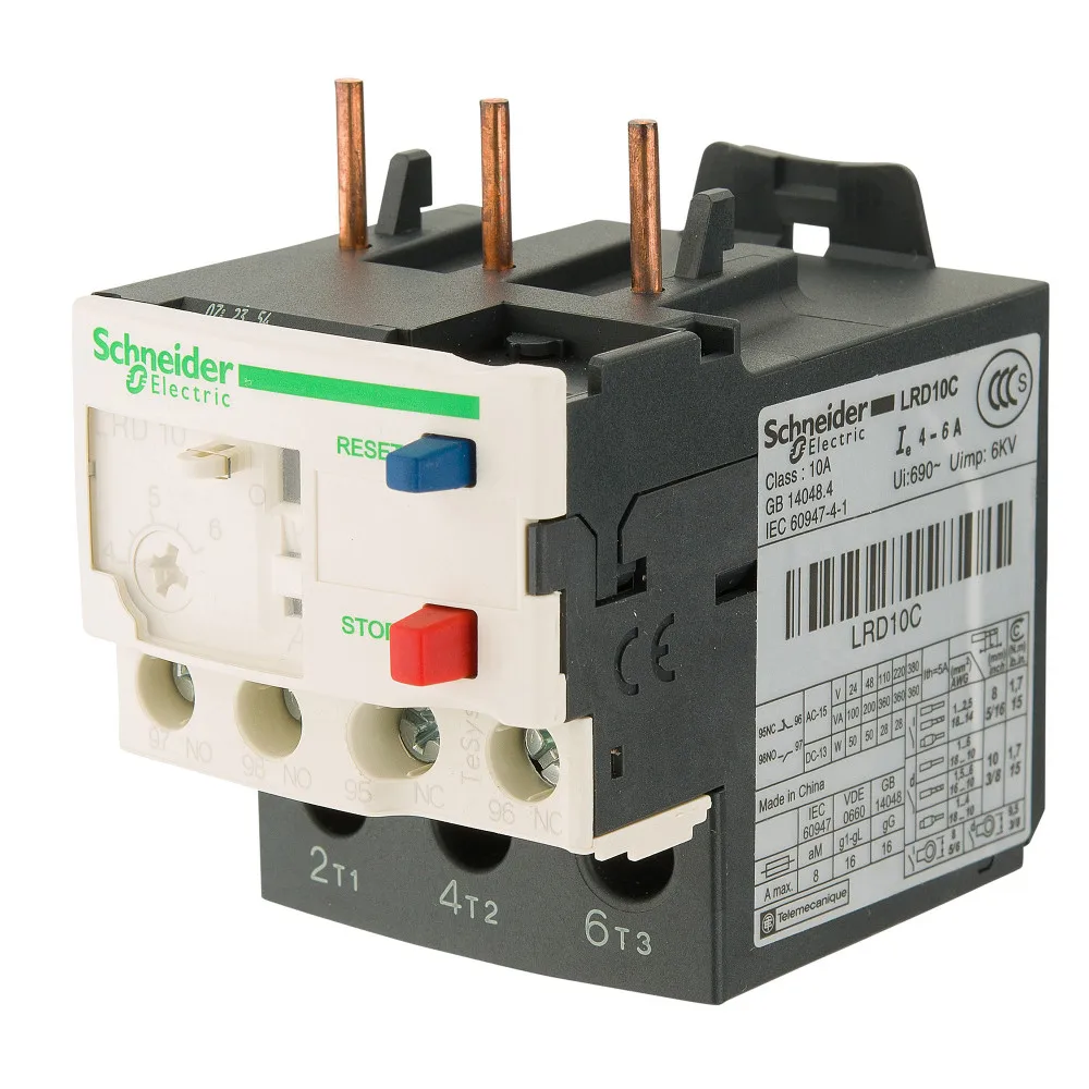 

Thermal overload relay TeSys D LRD10 LRD10C LR-D10C 4-6A