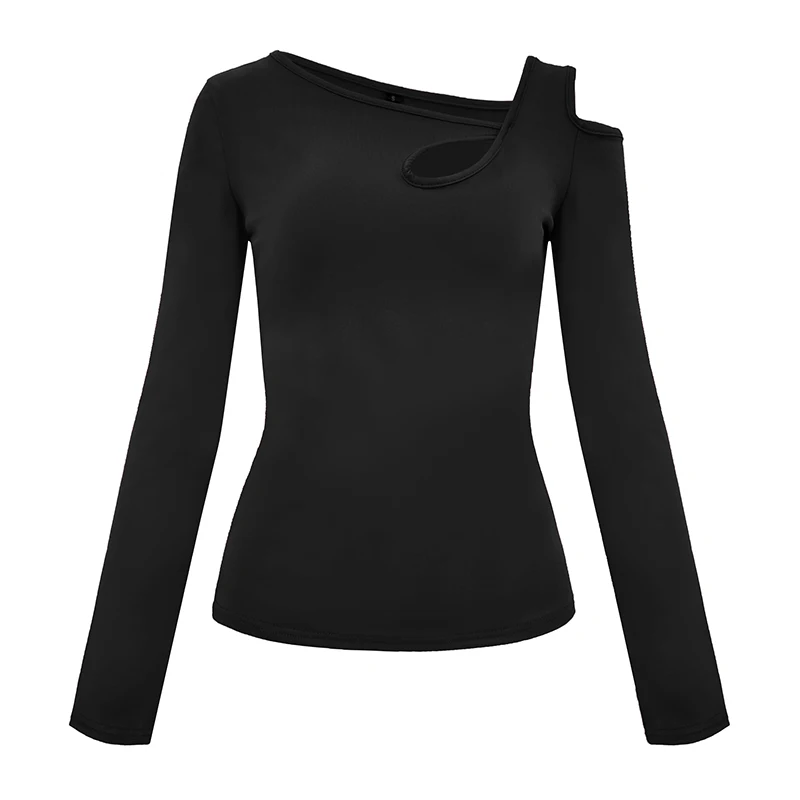 

Women Tops Ladies Blouse Holiday Summer Long Sleeve Fashion Party Evening Casual Hollow Out