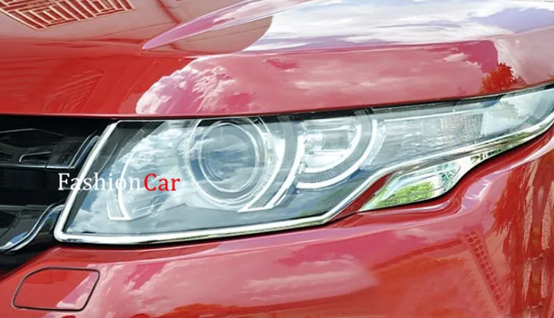 

For Land For Rand Rover Range Rover Evoque 11 12 13 2014 2015 2016 ABS Front Headlight Lamp Bezel Garnish Surround