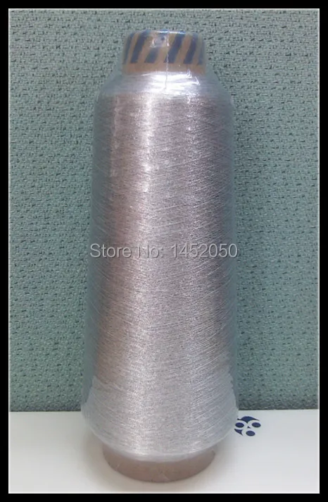 

MS Metallic Embroidery Thread Silver Color 3500M/Spool Free Shipping
