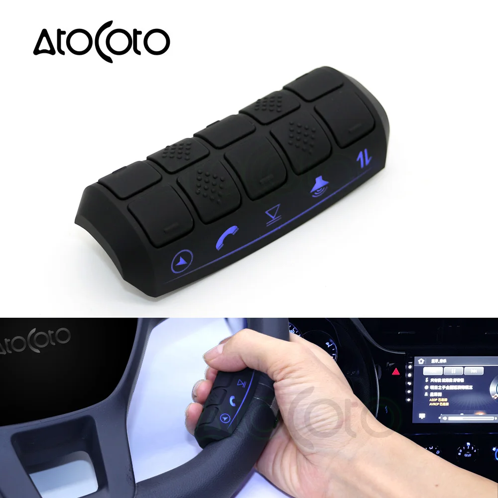 

Universal Car Steering Wheel Remote Wireless Control Buttons for Car Android DVD GPS Navigation Multi-function Controller
