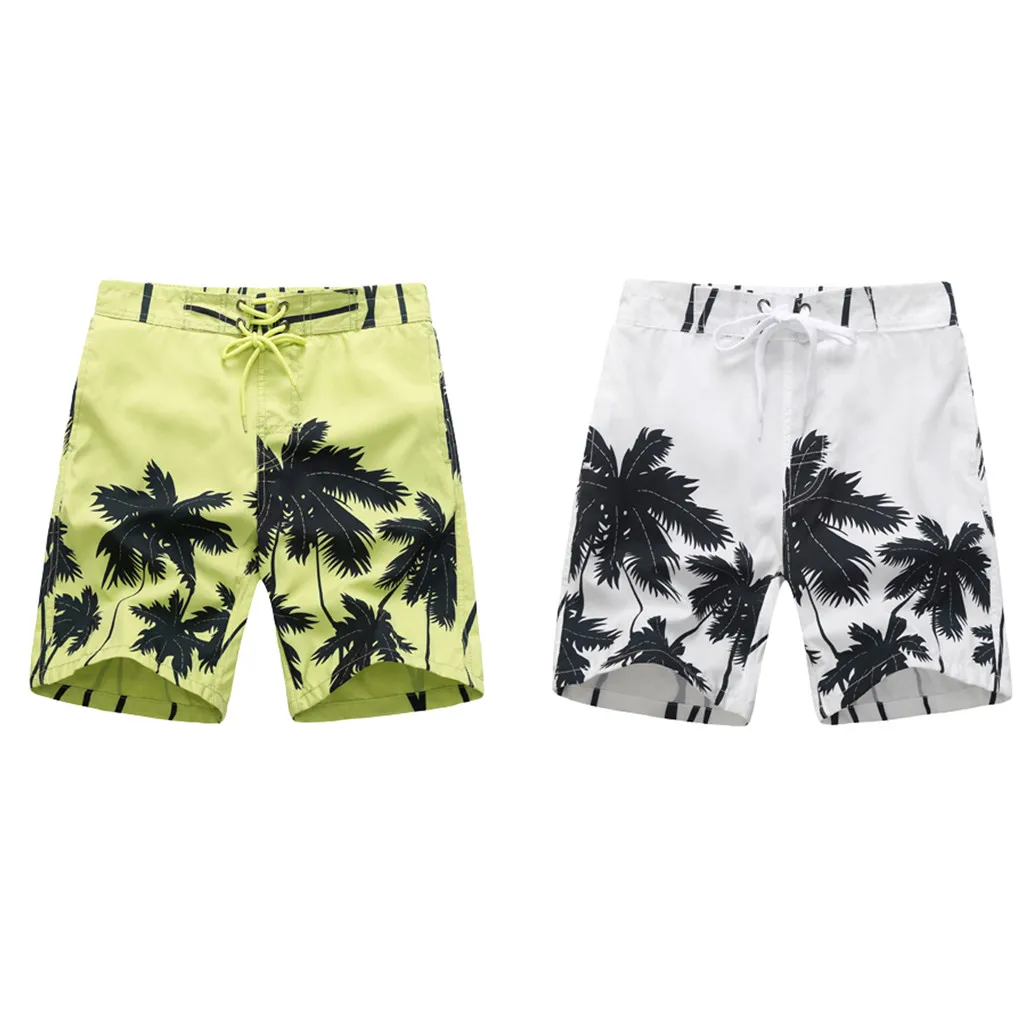 

Summer Children Kids Boy shorts Coconut Tree Swimwear Beach Swim shorts Quick Drying Swimming Trunks Toddler Big boy shorts