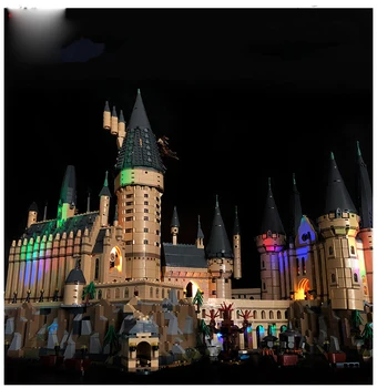 

16060 Hogwarts Castle Magic School With MOC Led Light Model Building Block Light Compatible With 71043 Movie Series