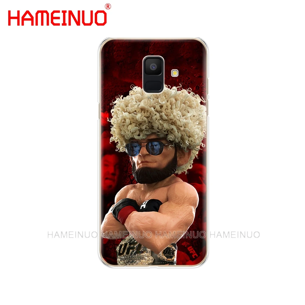 HAMEINUO Хабиб нурмагомедов UFC крышка чехол для телефона для samsung Galaxy J4 J6 J8 A9 A7 A6 A8 плюс j7 duo - Цвет: 43502