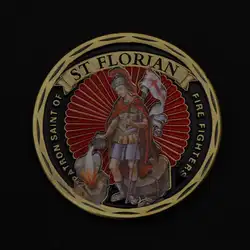 Памятная монета Америка противопожарная защита ST Florian коллекция художественные ремесла подарки сувенирные коллекционные монеты