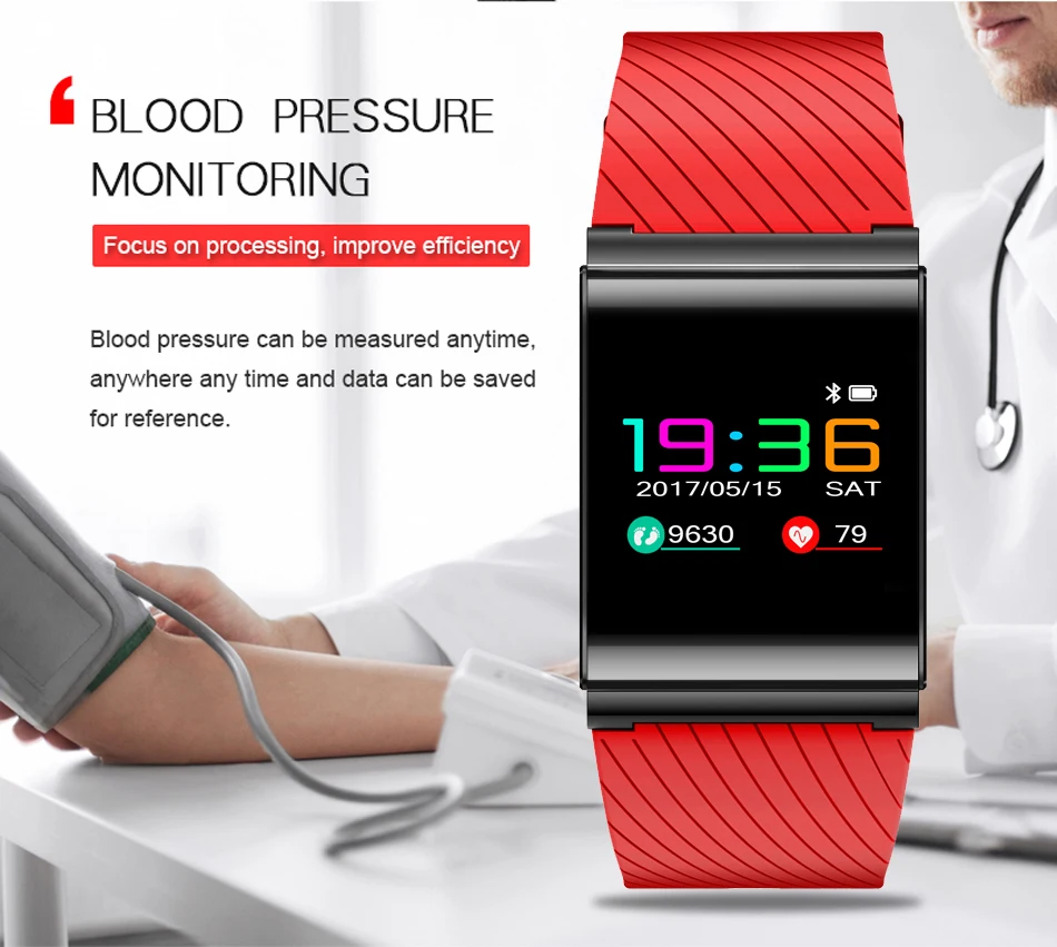 Смарт-часы LIGE, измеритель артериального давления, кислорода в крови, датчик сердечного ритма, цветной экран, OLED спортивные часы, фитнес-трекер, умный Браслет