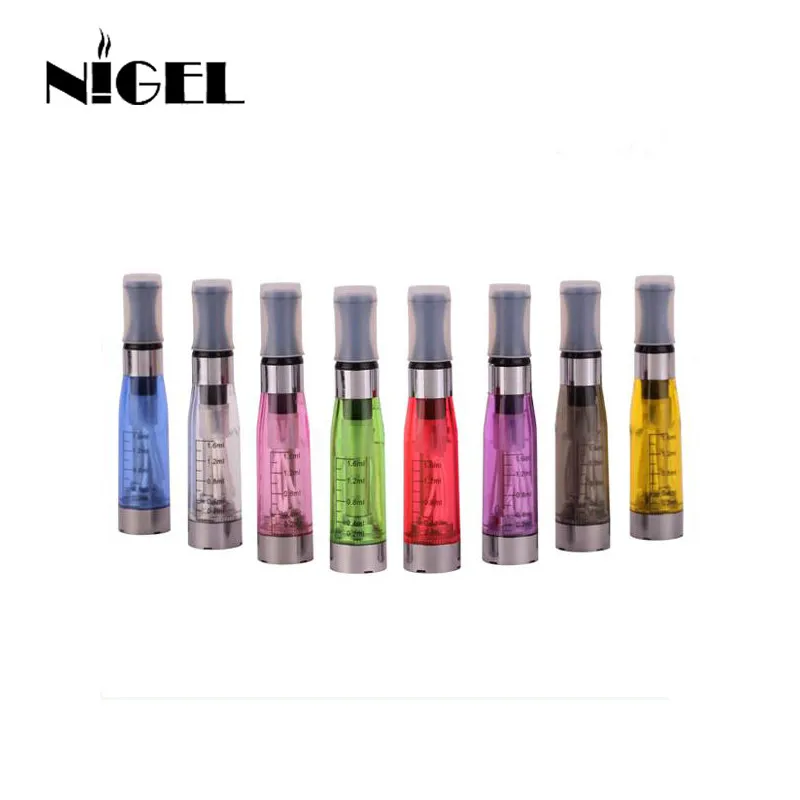 

Nigel CE4 Atomizer 1.6ml Cartomizer Tank Fit All Ego Series Battery 510 EGo CE4 EGo T EGo W Evod Vision Electronic Cigarette