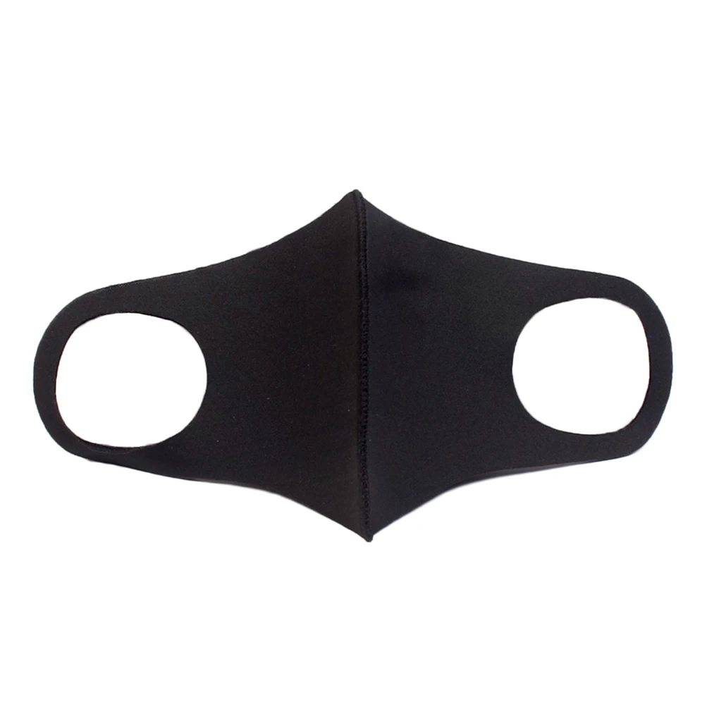 

3Pcs Women Girls Men Cotton Fabric Mask Ear-loop Face Mask Dust Filter Mouth Cover Dustproof