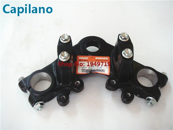 

motorcycle WY125 triangle steering wheel joint board on front fork column for Honda 125cc WY wuyang 125 direction faucet mount