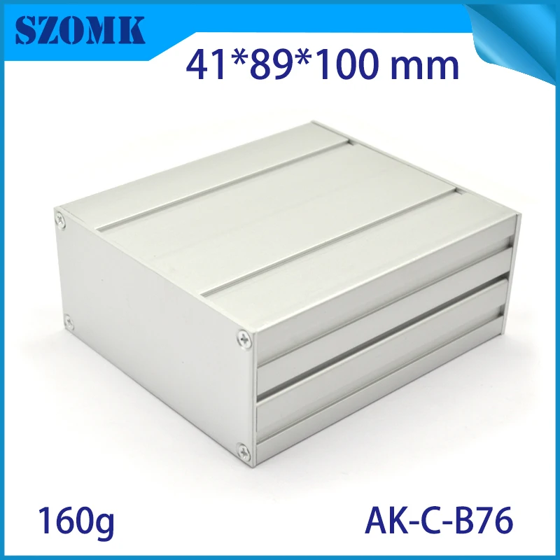 aluminum box for electronic project extruded aluminum electrical cabinet szomk aluminum housing for pcb design GPS control enclosure (9)
