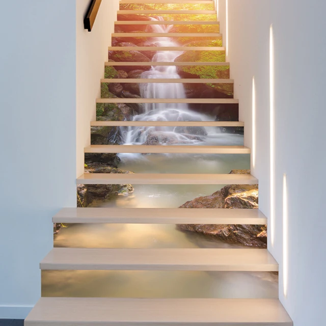 Best Offers 13Pcs 3D Christmas Decor Stair Sticker Reindeer Staircase Decals Waterproof Removable Mural Wallpaper for Xmas Home Decoration Best Offers 13Pcs 3D Christmas Decor Stair Sticker Reindeer Staircase Decals Waterproof Removable Mural Wallpaper for Xmas Home Decoration