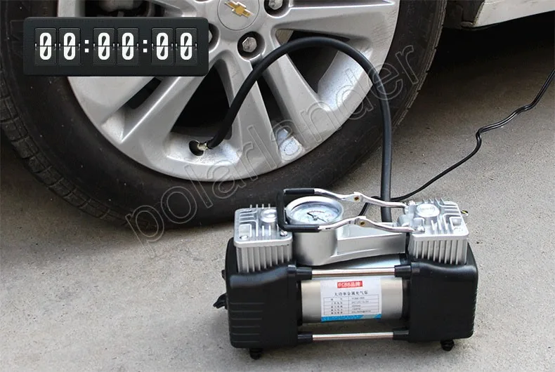 Воздушный насос 12 V 150PSI автомобильный установленный насос с двойным цилиндром