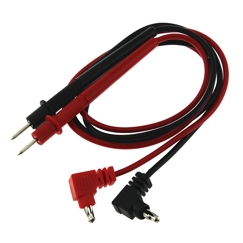 2 Pairs 65CM 1000V Ammeter Test Cord Compatible Multimeter Multi Meter