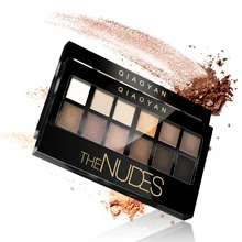 Cosmetic Matte Eye Shadow 12 Colors Make Up Set Nudes Naked Pallete Eyeshadow Palette Brighten