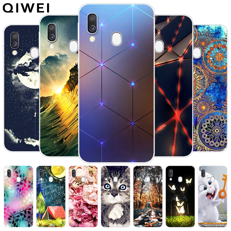 

For Samsung Galaxy A40 Case 2019 NEW Fashion silicon Soft TPU Back Cover Coque For Samsung A40 A 40 Phone Cases A01 A51 A71 A 71