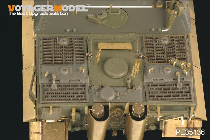 Tanque de Assalto Passatempo Modelo Voyager Assalto Tigre & Rdquo Upgrade Metal Gravura Kit Afv Knl Pe35136 7 & rdquo; tanque de assalto upgrade metal gravura kit (AFV)
