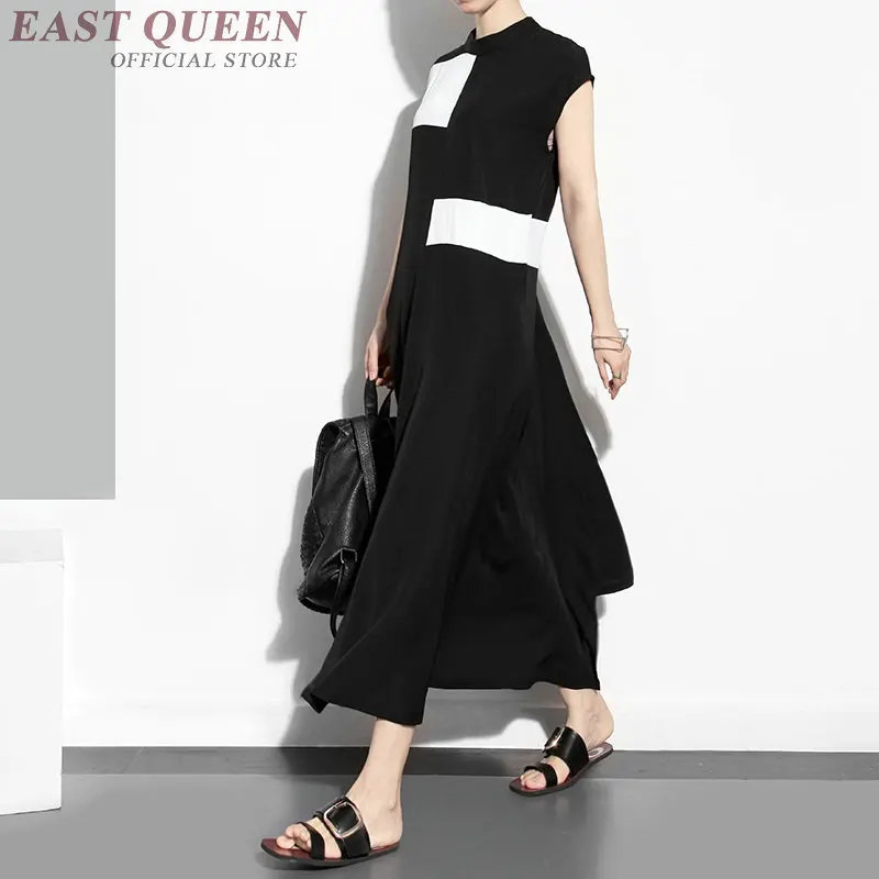 1 Féminine Ff1233 Robe Femmes D'été Pinafpre Casual Asymétrique Robes De Mode La 2018 wUqCY7pUx