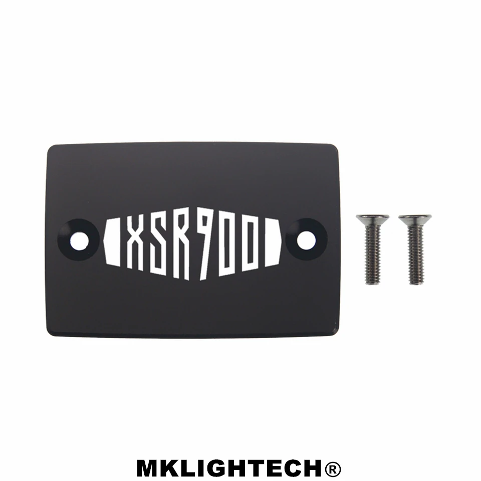 MKLIGHTECH CNC Aluminum Motorcycle Brake Fluid Fuel Reservoir Tank Cap Cover FOR YAMAHA XSR 900 XSR-900 XSR900 | Автомобили и