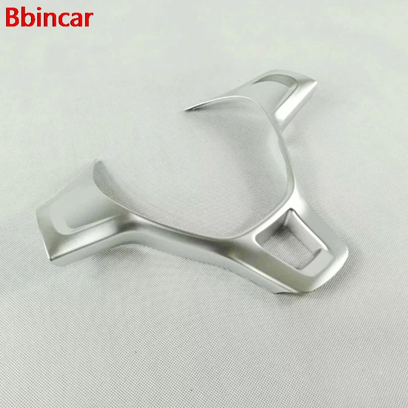 Bbincar Interior Mouldings ABS Chrome Matte For Volkswagen VW Golf 6 Golf 7 GTI MK7 Polo 2014 2015 Steering Wheel Decorative Bbincar Interior Mouldings ABS Chrome Matte For Volkswagen VW Golf 6 Golf 7 GTI MK7 Polo 2014 2015 Steering Wheel Decorative