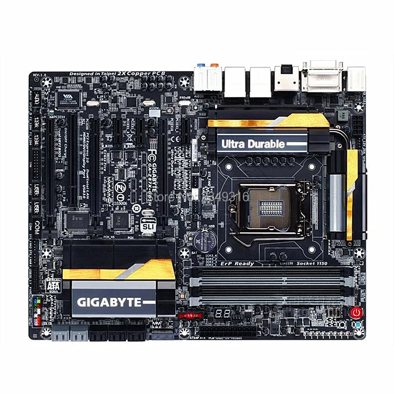 

For Gigabyte GA-Z87X-UD5H Original Used Desktop Motherboard Z87X-UD5H Z87 LGA 1150 i3 i5 i7 DDR3 32G SATA3