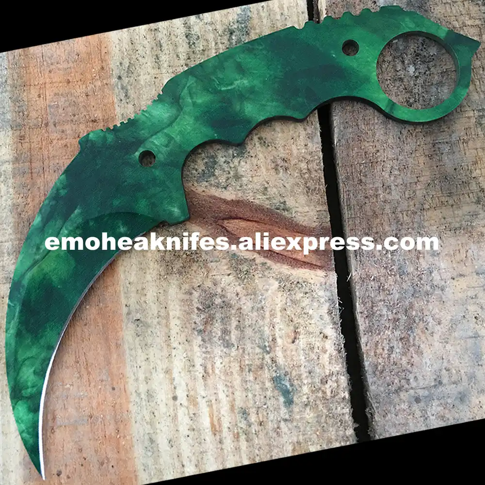 Gamma Doppler M9 Bowie Cs Go Karambit Claw Knife Sharp