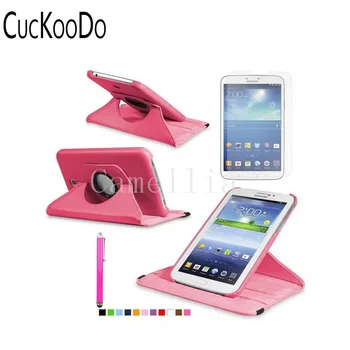 

CucKooDo 360 Degree Rotating Cover Case for Samsung Galaxy Tab 3 7.0 P3200/T210R With Screen Protector and Stylus case
