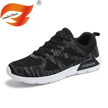 

Leader Show Men Vulcanize Shoes Breathable High Quatily Autumn Brand Men Casual Shoes Fashion Men Sneakers Outdoor Walking Shoes