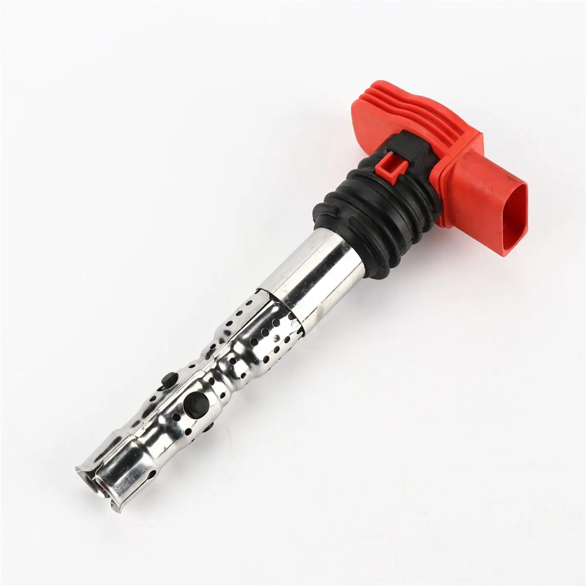 New Ignition Coils Spark Plug 1pc Red For A4 S4 B6 B7 A6 S6 C5 C6 A8 S8