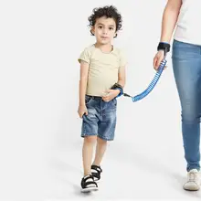 1,5/2/2,5 м детская прогулочная ручной ремень безопасности для детей анти-потерянный соединитель на запястье ремень веревка наряд для родителей и ребенка регулируемый поводок