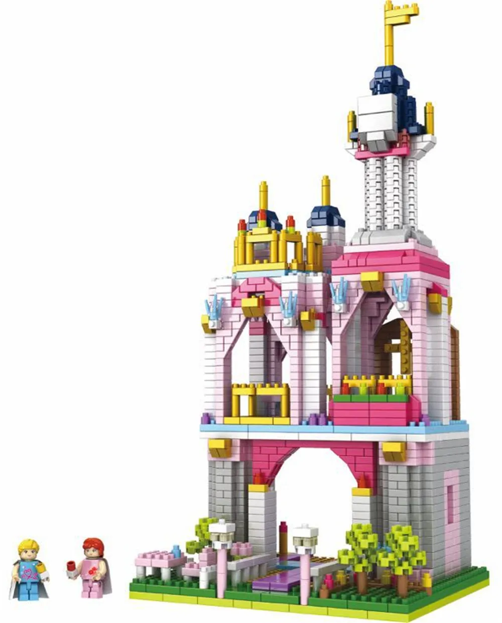 Средний Замок принцессы мультфильм Алмазный Блок Новинка 9911 года распродажа дизайн