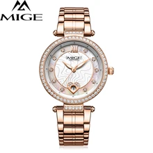 2017 New Time-Limited Sale Ultrathin Watch Steel Watchband Saphire Dial White Female Clock Waterproof Quartz Women Wristwatches