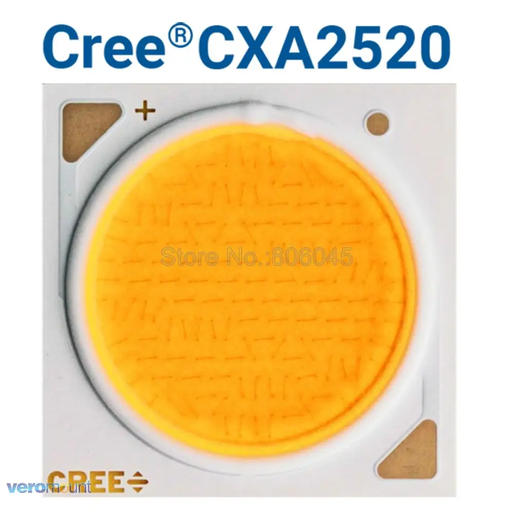 Cree CXA1304 CXA1507 CXA1816 CXA1820 CXA2011 CXA2520 CXA2530 CXA2540 CXA3050 нейтральный белый/теплый белый COB Чип-диод светодиодный массив