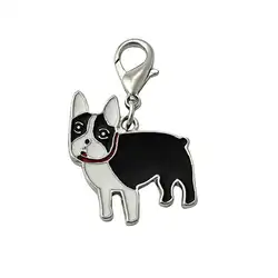 Новых Квалифицированных Dog Tag Disc Диск Pet ID Эмаль Аксессуары Воротник Ожерелье Кулон Леверт Челнока dig6227