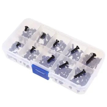 

200pcs Alloy steel M3 Hex Socket Button Head Screw PM KM